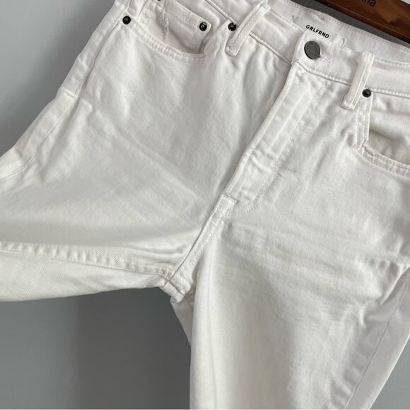 GRLFRND | Women’s The Kendall High Rise Ankle Zipper Jeans White Noise Denim 26 - Picture 5 of 13